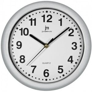 Lowell 00710 Horloge murale en quartz argenté - Publicité Lowell 00710 Horloge murale en quartz argenté - Publicité