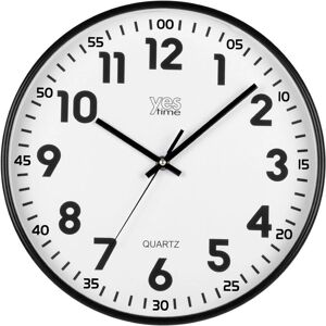 Nástěnné hodiny Lowell - 00720YN - Tiché, 30cm Průměr Nástěnné hodiny Lowell - 00720YN - Tiché, 30cm Průměr