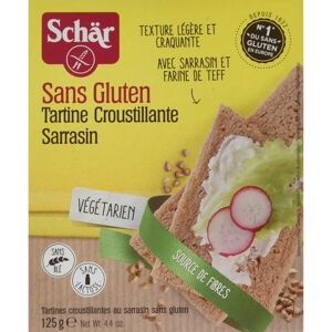 Schar glutenfreie Teff Buchweizen Chips - 125g Snack Schar glutenfreie Teff Buchweizen Chips - 125g Snack