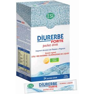 ESI Diurérbe Forte Limón - Bebida de Bolsillo - 24 Sobres ESI Diurérbe Forte Limón - Bebida de Bolsillo - 24 Sobres