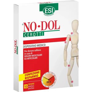 Cerotto No-Dol Esi - Sollievo Muscolare e Articolare Naturale - 10 Cerotti Cerotto No-Dol Esi - Sollievo Muscolare e Articolare Naturale - 10 Cerotti