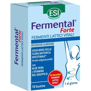 Esi Fermental Forte - Nahrungsergänzung mit Bakterien & Vitaminen - 10 Beutel Esi Fermental Forte - Nahrungsergänzung mit Bakterien & Vitaminen - 10 Beutel