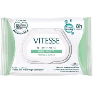 Vitesse Tri-mineral Makeup Remover Wipes for Combination Skin Vitesse Tri-mineral Makeup Remover Wipes for Combination Skin