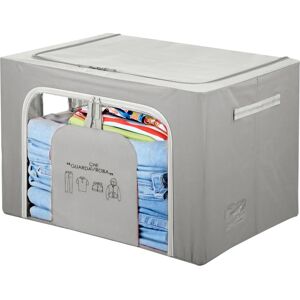 Kasanova Storage Box 62x44x40 cm Gray - Wardrobe Organizer Kasanova Storage Box 62x44x40 cm Gray - Wardrobe Organizer