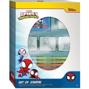 Set di timbri e pennarelli Spidey - Kit creativo Set di timbri e pennarelli Spidey - Kit creativo