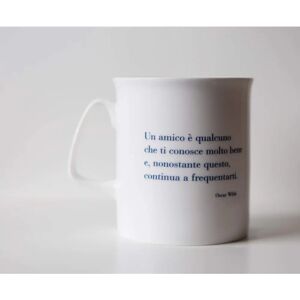 Oscar Wilde - Meditathe Kubek - Kość słoniowa - Kubek Oscar Wilde - Meditathe Kubek - Kość słoniowa - Kubek