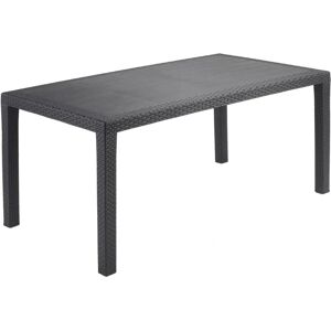 PROGARDEN Mesa de Jardín Resina Joker 138x78 cm - Apta para Exteriores PROGARDEN Mesa de Jardín Resina Joker 138x78 cm - Apta para Exteriores