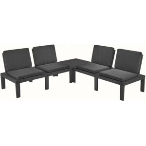 Set da Giardino Altri - 4 Sedute Multifunzionale - Salotto Esterno - Made in Italy Set da Giardino Altri - 4 Sedute Multifunzionale - Salotto Esterno - Made in Italy