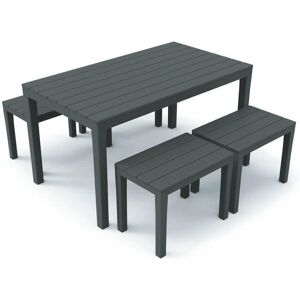 ALTRI - Set da giardino mobili esterni - 1 tavolo 4 panche - Design italiano ALTRI - Set da giardino mobili esterni - 1 tavolo 4 panche - Design italiano