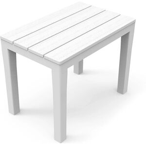Banc en polypropylène blanc IPAE Progarden - Banc - Publicité Banc en polypropylène blanc IPAE Progarden - Banc - Publicité