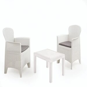 Conjunto de Jardín Altri - Salón con 2 Sillones y Mesa - Diseño Italiano Conjunto de Jardín Altri - Salón con 2 Sillones y Mesa - Diseño Italiano