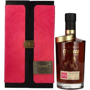 Ron Malteco SELECCIÓN 1992 - Rhum 30 Ans en Coffret en Bois - Publicité Ron Malteco SELECCIÓN 1992 - Rhum 30 Ans en Coffret en Bois - Publicité