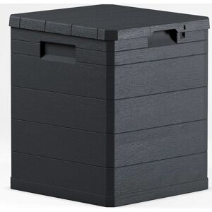 VidaXL Coffre de rangement - 90L Anthracite Extérieur - Publicité VidaXL Coffre de rangement - 90L Anthracite Extérieur - Publicité