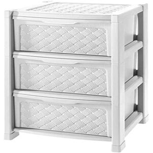 Tontarelli Arianna 3 Tiroirs Meuble en Plastique - Publicité Tontarelli Arianna 3 Tiroirs Meuble en Plastique - Publicité