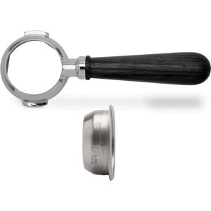 Portafiltro sin fondo negro Lelit - Compatible con máquinas LELIT58 Portafiltro sin fondo negro Lelit - Compatible con máquinas LELIT58