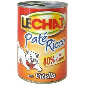 Lechat Monge Paté per gatti con vitello - Lattina 400 g Lechat Monge Paté per gatti con vitello - Lattina 400 g