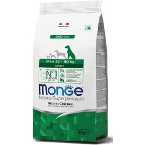 Monge Natural Superpremium Maxi Ricco di Pollo da 12 Kg - Alimento per cani Monge Natural Superpremium Maxi Ricco di Pollo da 12 Kg - Alimento per cani
