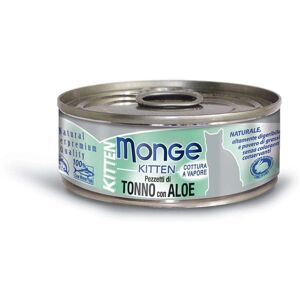 Monge Marke Kitten Thunfisch Aloe Dosenfutter - 80g Monge Marke Kitten Thunfisch Aloe Dosenfutter - 80g