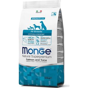 Monge Modello Cibo per Cani Ipoallergenico Salmone Tonno - Cibo per Cani Monge Modello Cibo per Cani Ipoallergenico Salmone Tonno - Cibo per Cani