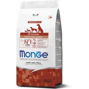 Monge Toutes Race Chiot Agneau Riz 2,5kg - Nourriture pour Chiens - Publicité Monge Toutes Race Chiot Agneau Riz 2,5kg - Nourriture pour Chiens - Publicité