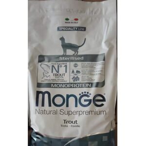 Cibo per Gatti Trota Monge - Adulti Sterilizzati Cibo per Gatti Trota Monge - Adulti Sterilizzati