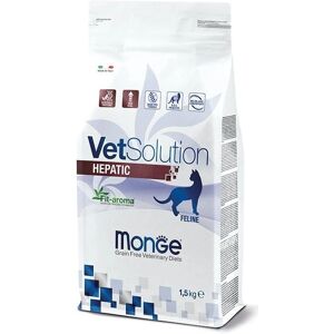 Monge VetSolution Nourriture pour Chats Hépatique - Soutien Fonction Hépatique 1,5kg - Publicité Monge VetSolution Nourriture pour Chats Hépatique - Soutien Fonction Hépatique 1,5kg - Publicité
