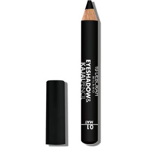 Fard à paupières & Kajal Deborah Milano - Noir Mat - Maquillage des yeux - Publicité Fard à paupières & Kajal Deborah Milano - Noir Mat - Maquillage des yeux - Publicité