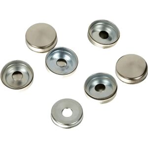 MASIDEF RS00870 Nickel Brass Cone Caps - 12 Pieces MASIDEF RS00870 Nickel Brass Cone Caps - 12 Pieces
