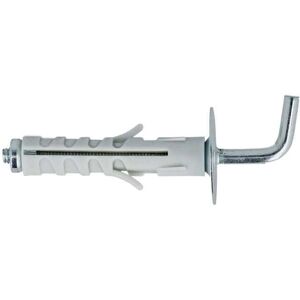 MASIDEF Model 9 x 40 Nylon Wall Plug with Hook - Wall plugs MASIDEF Model 9 x 40 Nylon Wall Plug with Hook - Wall plugs