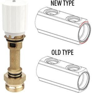 Corpo valvola Giacomini P10VY011, P10VY012, 18mm - Corpo valvola Corpo valvola Giacomini P10VY011, P10VY012, 18mm - Corpo valvola