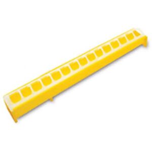 NBRAND/IDROWEB Mangeoire et abreuvoir pour poussins - 50cm en plastique - Publicité NBRAND/IDROWEB Mangeoire et abreuvoir pour poussins - 50cm en plastique - Publicité