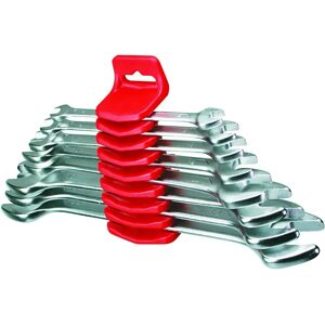 Set di 8 chiavi a forchetta doppia USAG - Cromo Vanadio - 6x7 a 20x22 mm Set di 8 chiavi a forchetta doppia USAG - Cromo Vanadio - 6x7 a 20x22 mm