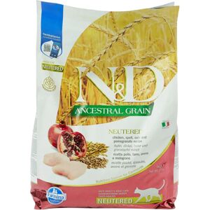 Nourriture pour chats Farmina N&D Grain Ancêtre Poulet Grenade - 5kg - Publicité Nourriture pour chats Farmina N&D Grain Ancêtre Poulet Grenade - 5kg - Publicité
