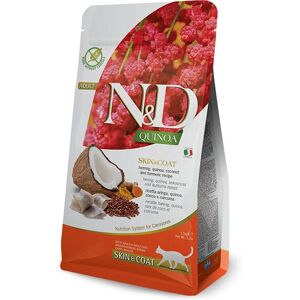 Farmina N&D Quinoa Chats Hareng - Croquettes Sèches - Publicité Farmina N&D Quinoa Chats Hareng - Croquettes Sèches - Publicité