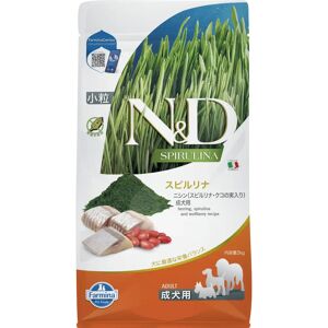 Farmina N&D Spirulina Hering Adult Mini - Mâncare pentru câini 2 kg Farmina N&D Spirulina Hering Adult Mini - Mâncare pentru câini 2 kg