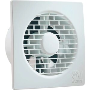 Vortice White 100mm Wall Exhaust Fan - Model MF 100/4 Ll Vortice White 100mm Wall Exhaust Fan - Model MF 100/4 Ll