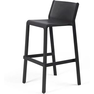 Nardi Trill Sgabello Alto Esterno - Antracite e Grigio - Mobili da Esterno Nardi Trill Sgabello Alto Esterno - Antracite e Grigio - Mobili da Esterno