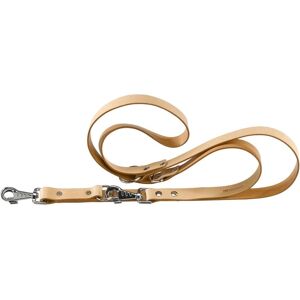 Ferplast Genuine Leather Dog Training Lead - Adjustable 120-200cm - Beige Ferplast Genuine Leather Dog Training Lead - Adjustable 120-200cm - Beige
