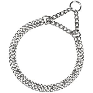 FERPLAST Chrome Semi-Choke Dog Collar - 6 Sizes FERPLAST Chrome Semi-Choke Dog Collar - 6 Sizes