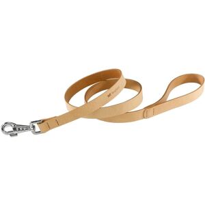 FERPLAST Natural G Leather Dog Leash - 120cm, Beige, 20mm - Dog Leash FERPLAST Natural G Leather Dog Leash - 120cm, Beige, 20mm - Dog Leash