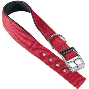 Collare in nylon rosso Daytona C per cani Collare in nylon rosso Daytona C per cani