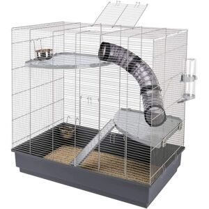 Ferplast Jenny Rodent Cage - Italian Design, Multi-level Habitat Ferplast Jenny Rodent Cage - Italian Design, Multi-level Habitat