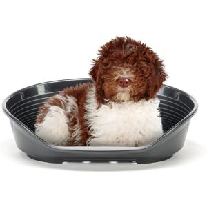 Ferplast Siesta Deluxe Dog Basket - Black - Size 8 Ferplast Siesta Deluxe Dog Basket - Black - Size 8