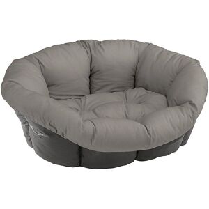 Ferplast Dog Cushion Sofa 52 x 39 cm Velvet/Polyester Grey - Dog Cushion Ferplast Dog Cushion Sofa 52 x 39 cm Velvet/Polyester Grey - Dog Cushion