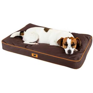 Ferplast Dog Bed - Orthopedic, Waterproof, Removable Cover - Marrone Ferplast Dog Bed - Orthopedic, Waterproof, Removable Cover - Marrone