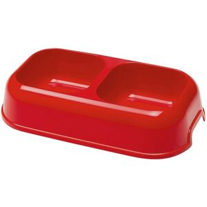 Distributeur en Plastique Rouge Party 16L - Nourriture pour Animaux - Publicité Distributeur en Plastique Rouge Party 16L - Nourriture pour Animaux - Publicité