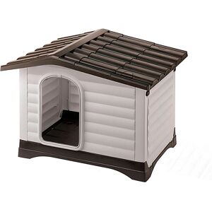 Ferplast Dogvilla 90 - Stevige Kunststoffen Hondenhok - All-Weather, Uitbreidbaar Ferplast Dogvilla 90 - Stevige Kunststoffen Hondenhok - All-Weather, Uitbreidbaar