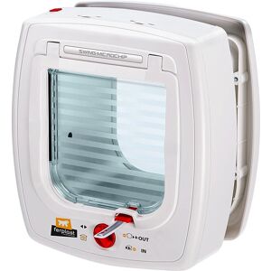 Ferplast Swing Microchip Kattenluik - 22,5x16,2x25,2 cm Wit Ferplast Swing Microchip Kattenluik - 22,5x16,2x25,2 cm Wit