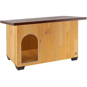 Maison pour chiens Ferplast Grande - Pin nordique FSC, Résistante aux intempéries, Isolée - Publicité Maison pour chiens Ferplast Grande - Pin nordique FSC, Résistante aux intempéries, Isolée - Publicité