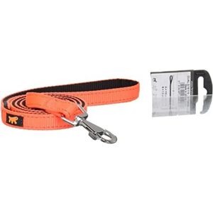Ferplast Dual G15/110 Nylon Dog Leash - Orange Ferplast Dual G15/110 Nylon Dog Leash - Orange